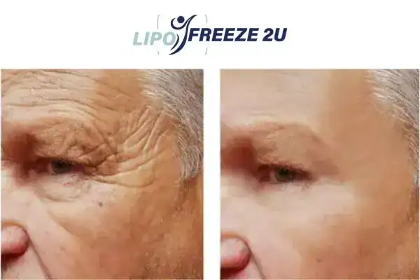 Mens before and after Morpheus 8 Newmarket results.