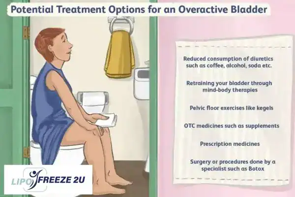 image of woman on toilet because of an overactive bladder Newmarket