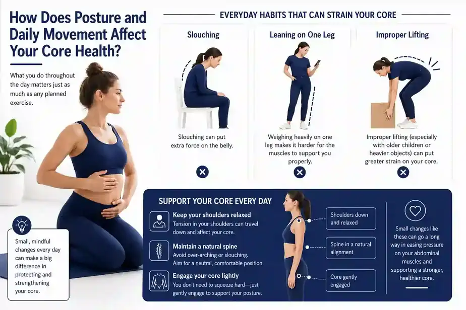 How Does Posture and Daily Movement Affect Your Core Health Newmarket?