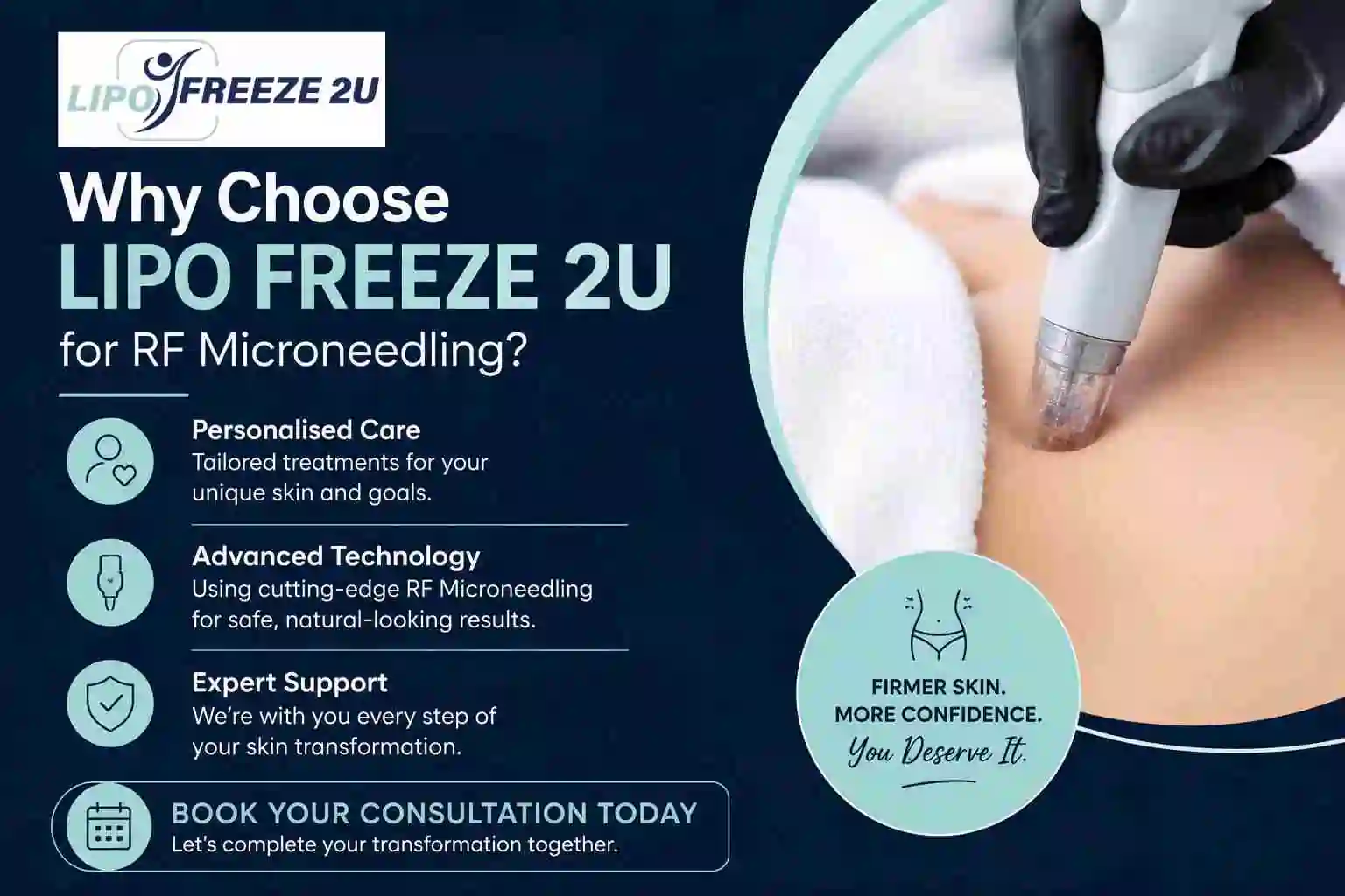 Why Choose LIPO FREEZE 2U for RF Microneedling Newmarket?