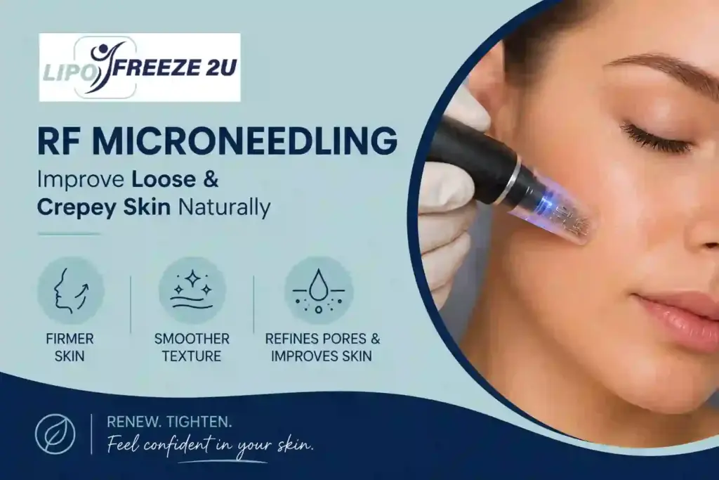 Can RF Microneedling Help Improve Loose and Crepey Skin Newmarket?